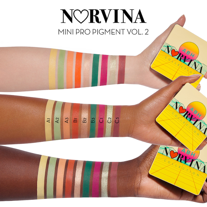 Norvina® Mini Pro Pigment Palette Vol. 2 for Face & Body