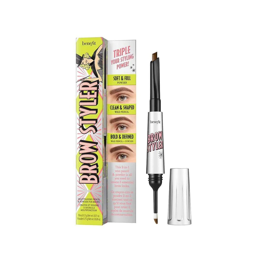 BROW STYLER EYEBROW PENCIL & POWDER DUO-warm light brown 3