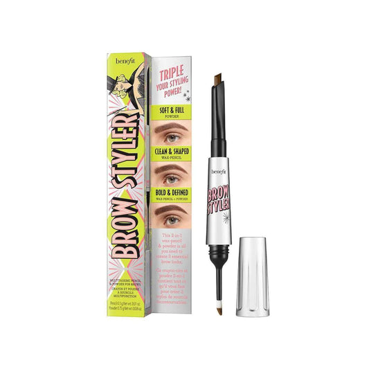 BROW STYLER EYEBROW PENCIL & POWDER DUO-warm light brown 3