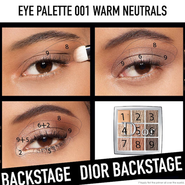 BACKSTAGE Eyeshadow Palette-Warm Neutrals