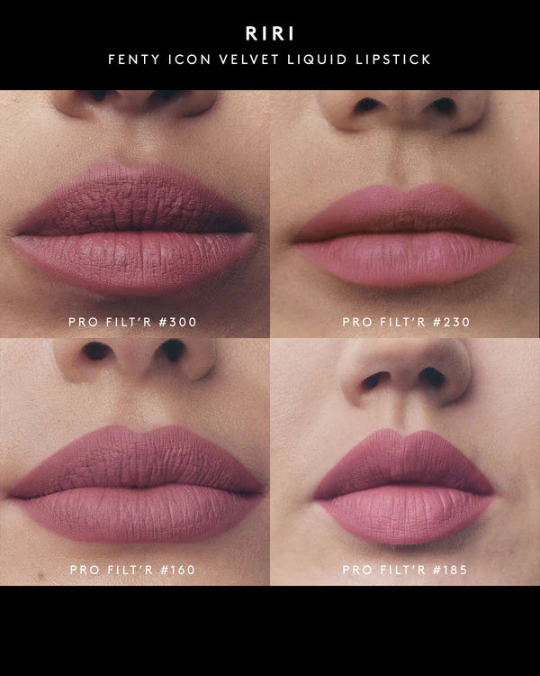 Fenty Icon Velvet Liquid Lipstick-rose mauve nude