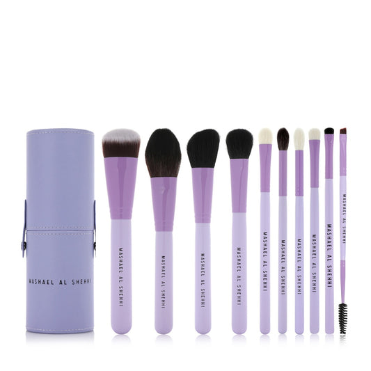 Makeup Brush Set - 10 pcs