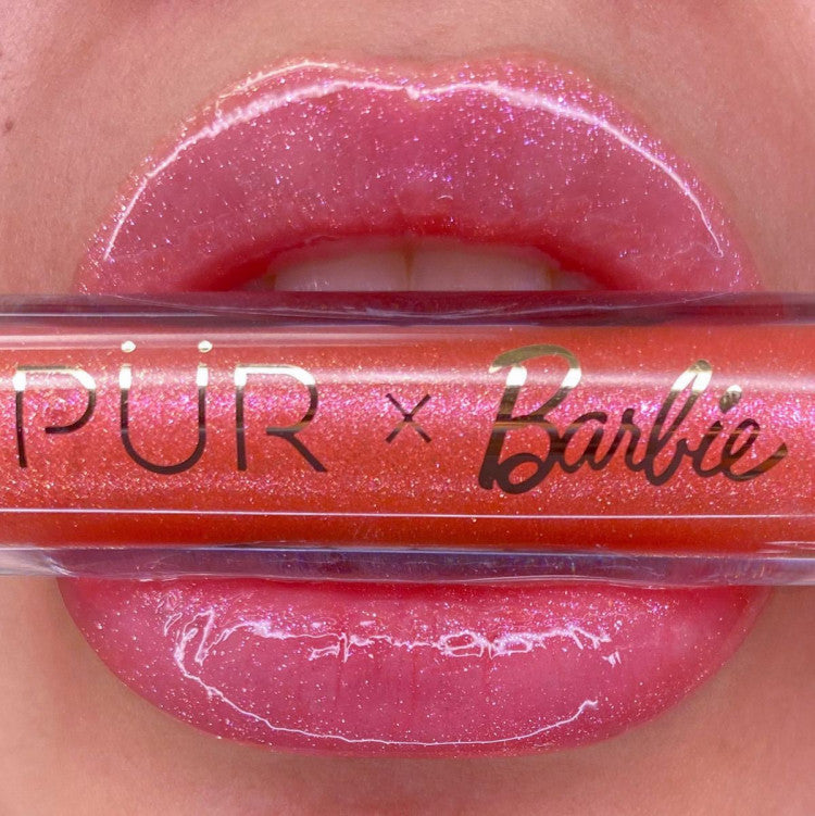 PÜR X Barbie™ Gloss in Boss Gloss Signature High-Shine Lip Gloss