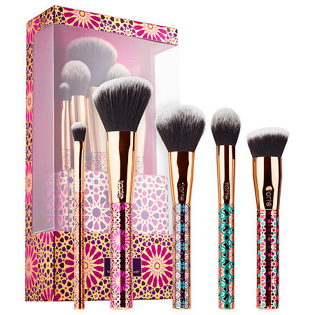 Brush set with case