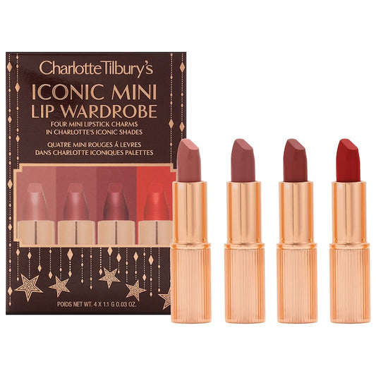 Mini Iconic Lip Wardrobe - Matte Revolution Quad