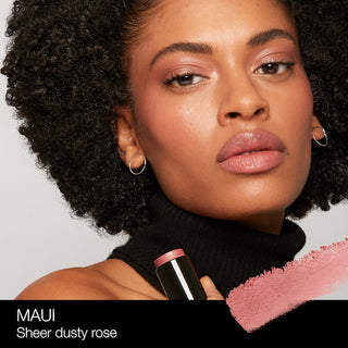 The Multiple Cream Blush, Lip and Eye Stick-Maui - sheer dusty rose